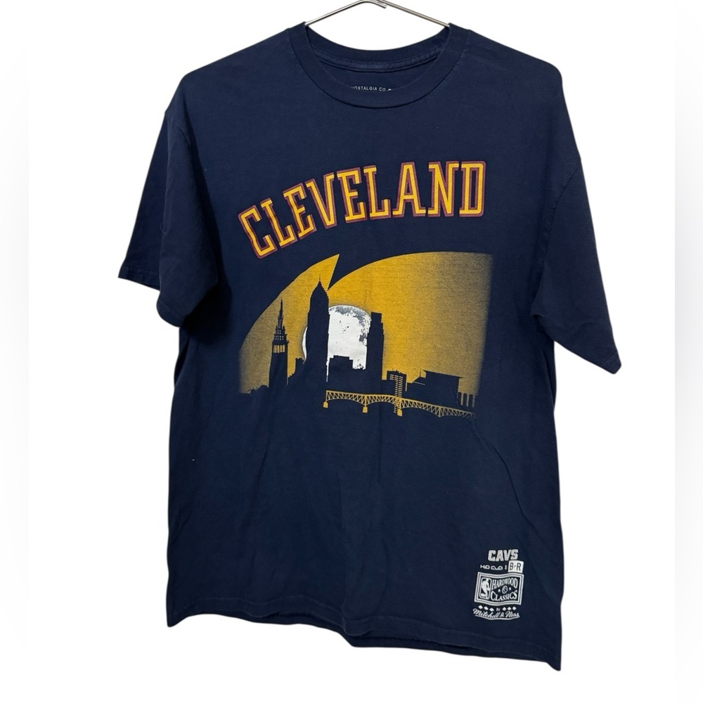 Cleveland Cavaliers NBA Mitchell & Ness Hardwood Classics Men’s L T-Shirt MINTY